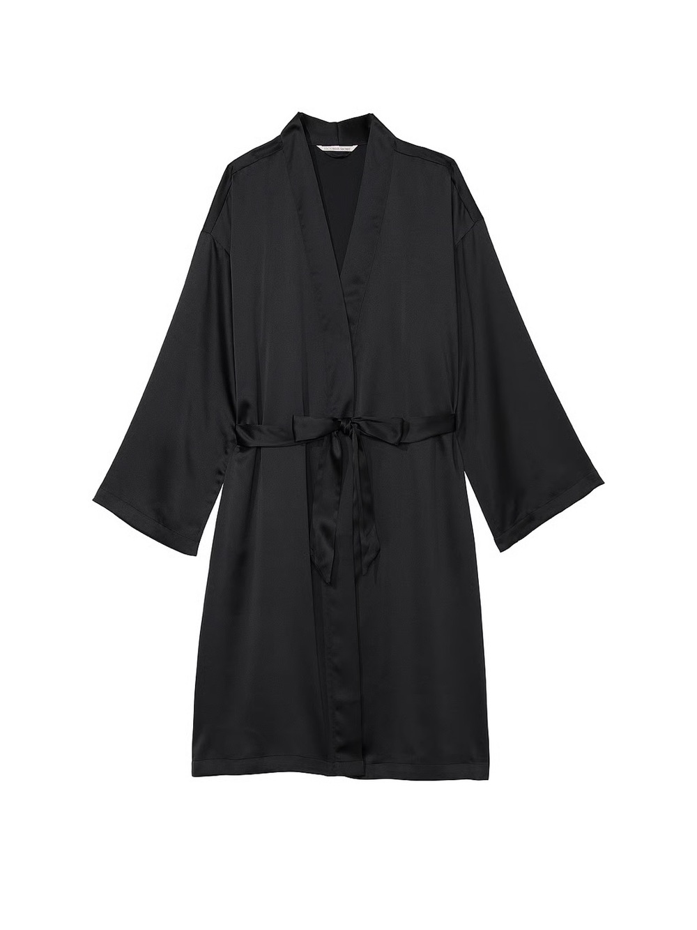 Victoria secret Black Satin Robe - Women Intimates & Sleepwear